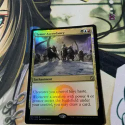 Temur Ascendancy [Khans of Tarkir] Magic MTG FOIL NEVER PLAYED MINT - Image 3