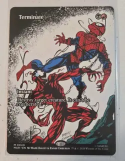 Terminate (Borderless) - #40 - Mythic - Marvel's Spider-Man - MAR - Image 1