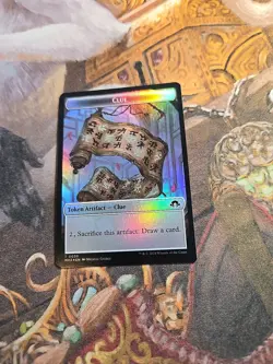 Phyrexian Germ / Clue Foil Token MTG MH3 - Pack Fresh - - Image 2