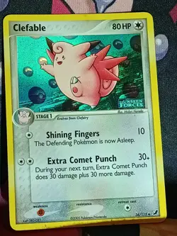 Clefable 36/115 Unseen Forces Reverse Holo NM Condition Pokemon TCG - Image 3