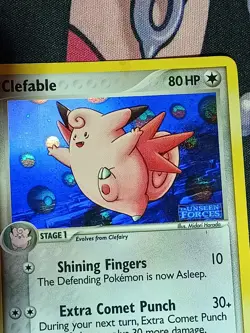Clefable 36/115 Unseen Forces Reverse Holo NM Condition Pokemon TCG - Image 5