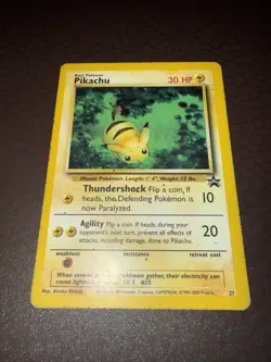 Pokemon! Pikachu - WOTC Promo - Common - #27 - HP! - Image 1