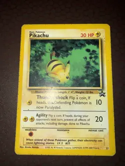 Pokemon! Pikachu - WOTC Promo - Common - #27 - HP! - Image 2