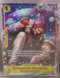 Donquixote Rosinante OP12-108 TR (NM) The Azure Sea's Seven Foil One Piece TCG - Image 1