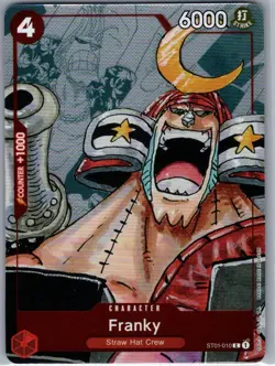 Franky ST01-010 Alt Art 25th Anniversary One Piece Promo - One Piece Card - NM - Image 1