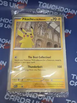 Pikachu At The Museum Jumbo Pokemon Card New and Sealed - 94 Available⚡ - Image 1