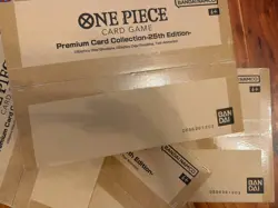 4x ! One Piece Premium Card Collection 25th Anniversary Edition English - Sealed - Image 1