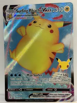 Lot of 3 Pikachu V / VMAX Celebrations Pokemon TCG SWSH NM 006 007 009 - Image 2