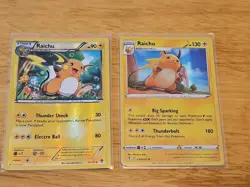 XY Breakthrough 49/162 Raichu Cracked Ice Holo Pokemon TCG includes 2 More Cards - Image 3