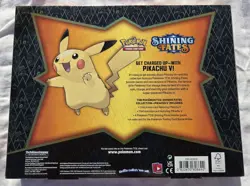 POKEMON PIKACHU V SHINING FATES TRADING CARD GAME FACTORY SEALED BOX 2021 - Image 2