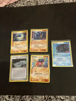 Pokemon Ex Holon Phantoms Reverse Holo Lot Of 5 Cards - Image 1