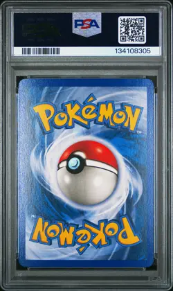 2002 POKEMON EXPEDITION #20 MEWTWO-REVERSE FOIL PSA 8 - Image 2