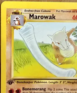 Marowak 39/64 Jungle Set 1st Edition 1999 Vintage Pokemon TCG - Image 2