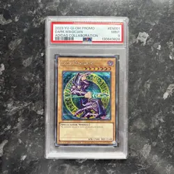2023 YU-GI-OH! PROMO ADIDAS COLLABORATION #EN001 DARK MAGICIAN PSA 9 - Image 1