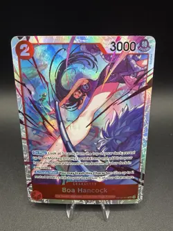 Boa Hancock One Piece Legacy of the Master #OP12-014 Super Rare Foil TCG - Image 1