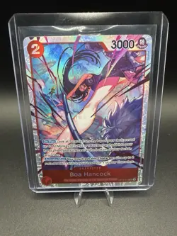 Boa Hancock One Piece Legacy of the Master #OP12-014 Super Rare Foil TCG - Image 3