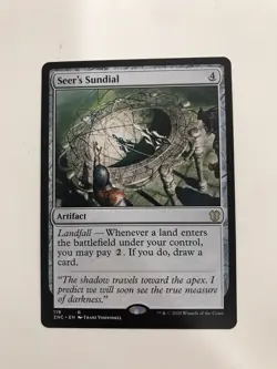 Seer's Sundial MTG Magic the Gathering Card NM Near Mint ZNC - Image 1