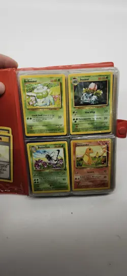 Vintage Pokemon Cards Binder Lot – Base Jungle Fossil – 135+ Cards – WOTC 1999 - Image 2