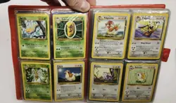 Vintage Pokemon Cards Binder Lot – Base Jungle Fossil – 135+ Cards – WOTC 1999 - Image 4