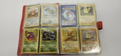 Vintage Pokemon Cards Binder Lot – Base Jungle Fossil – 135+ Cards – WOTC 1999 - Image 5