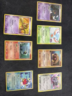 Vintage Pokemon Reverse Holo Lot 7 Cards, NM/LP 2004-2007 Kabuto Banette Shelgon - Image 1