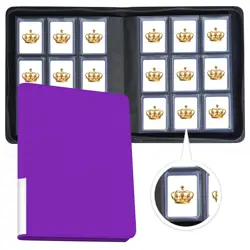 Toploader Binder,9-Pocket Double Sided Top Loader Binder,Holds 360 Cards in 3... - Image 1