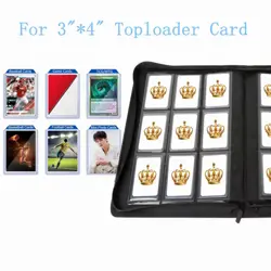 Toploader Binder,9-Pocket Double Sided Top Loader Binder,Holds 360 Cards in 3... - Image 3