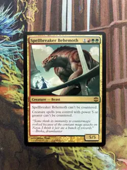 Spellbreaker Behemoth NM, English MTG Alara Reborn - Image 1