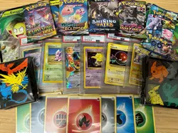 Pokemon PSA Bundle - Sealed, Boosters, PSA 9+ - Read Description - Image 1