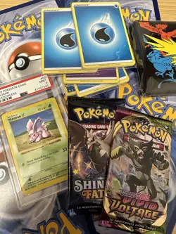 Pokemon PSA Bundle - Sealed, Boosters, PSA 9+ - Read Description - Image 4