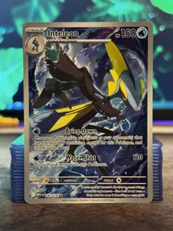Pokemon Inteleon 142/132 Me01: Mega Evolution Illustration Rare Holo CLEAN! - Image 1