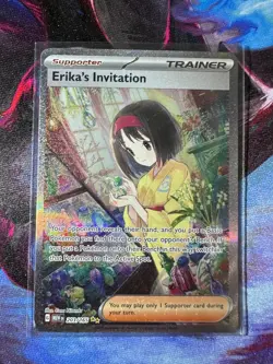Erika's Invitation 203/165 S&V 151 Special Illustration Rare Pokemon TCG NM - Image 1
