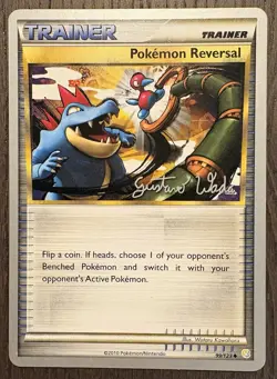 Pokemon Reversal 99/123 Gustavo Wada Pokemon World Championships 2011 VLP - Image 1