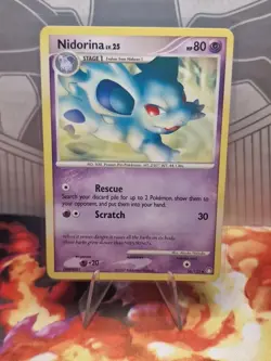 Pokemon TCG Nidorina Mysterious Treasures 56 Regular Uncommon - Image 1