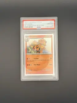 Pokemon 2023 Arcanine 011 Scarlet & Violet Promo Cosmo Holo PSA 10 - Image 1