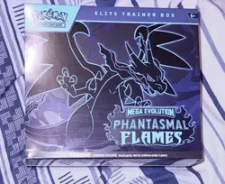 Pokemon Mega Evolution Phantasmal Flames Elite Trainer Box ETB Brand New Sealed - Image 1