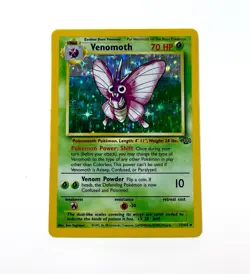 Pokemon TCG Venomoth 13/64 Jungle Holo Rare WOTC Vintage MP/LP - Image 3