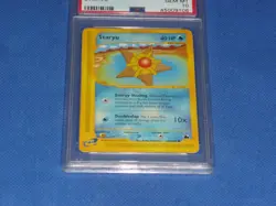 2003 POKEMON SKYRIDGE 103/144 STARYU REGULAR PSA 10 NON HOLO - Image 3