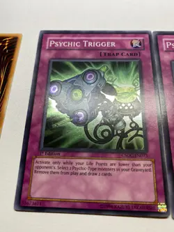 Yu-Gi-Oh! 3X Psychic Trigger Super Rare CSOC-EN073 HP - Image 4