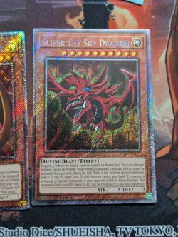 Yu-Gi-Oh! 3 GOD Obelisk the Tormentor Slifer Winged Dragon Of Ra RA04 PSR set - Image 4