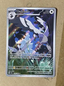 NM Tranquil 149/086 Black Bolt Illustration Rare Pokemon Card Near Mint - Image 1