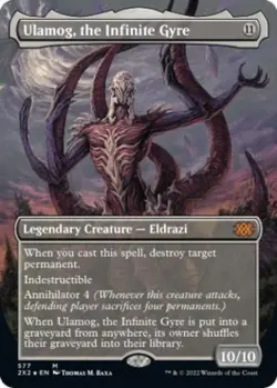 MTG English Ulamog, the Infinite Gyre (Textured Foil) NM Foil - Image 1