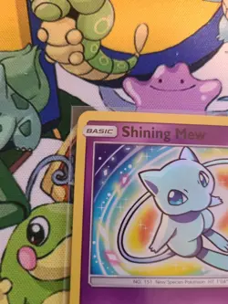 Shining Mew Holo Rare Card Shining Legends 40/73 NM - Image 4