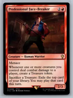 Professional Face-Breaker 296 - NM - Final Fantasy Commander - MTG - Image 1