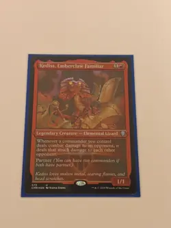 Kediss, Emberclaw Familiar (Foil Etched) Commander Legends Foil - Image 1