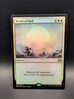 MTG - Wrath of God - FOIL - Sorcery - DMR #37 - Rare - Image 1