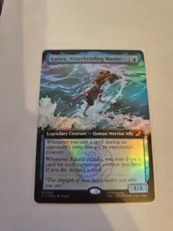 Katara, Waterbending Master Extended FOIL MTG Avatar: TLA Eternal-Legal Nm/M - Image 1