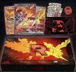 Pokemon TCG Team Rocket’s Moltres UPC Ultra Premium Collection Sealed - Image 4