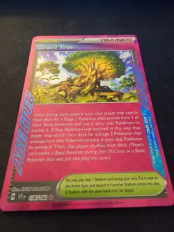 Rare Pokemon Stellar Crown SV07 Grand Tree 136/142 Pink ACE SPEC NM - Image 1