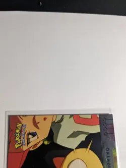 The Story of Mewtwo Pokemon Topps Silver Foil Mewtwo Strikes Back #24 Blue Logo - Image 3